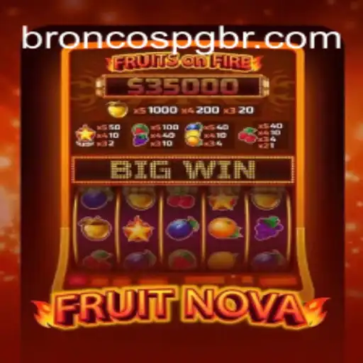 Exploring the Exciting World of FruitNova at BRONCOSPG Oficial - O Melhor Cassino Online do Brasil
